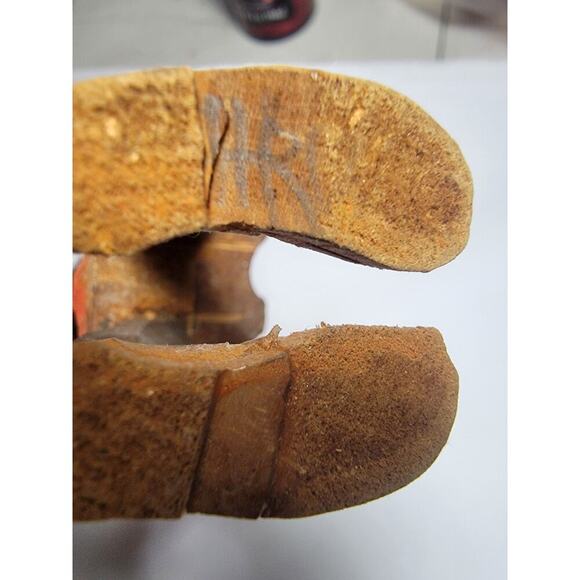 Adrian R. Woodall Hand Carved Wood Female Male Figurines Folk Art Vtg Signed - Picture 9 of 16